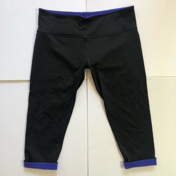Lululemon Wunder Under Reversible Crop - 10 - Picture 3 of 5
